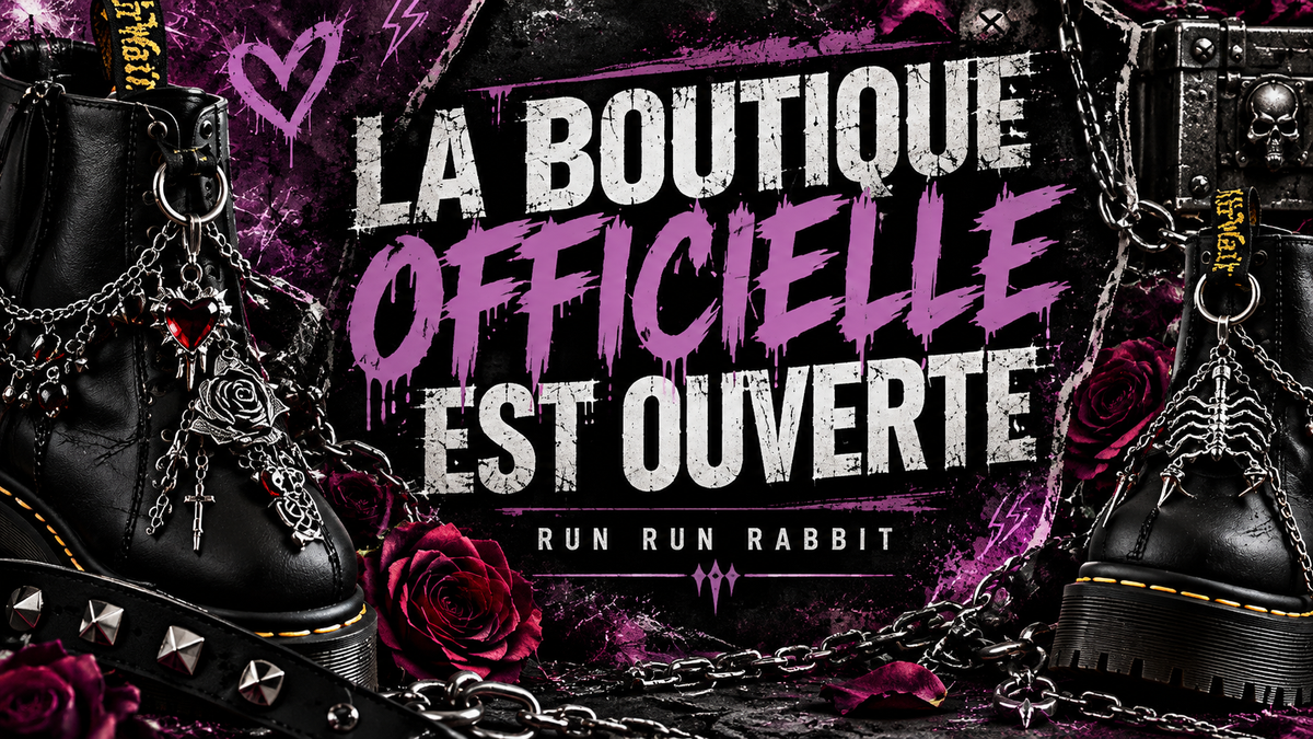 La boutique officielle ouvre ses portes !
