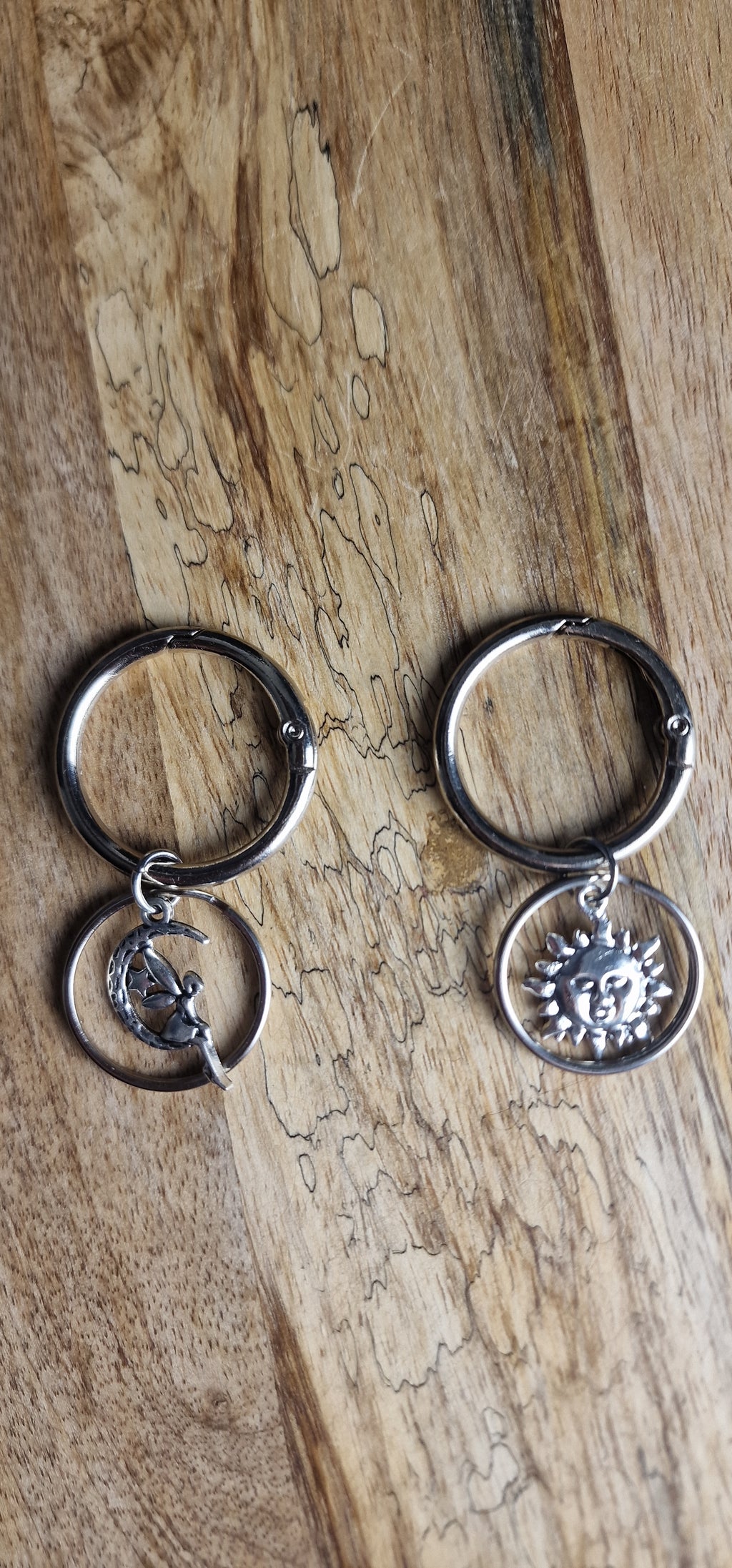 Bijoux simples sur brides arrière - Lune Fée & Soleil