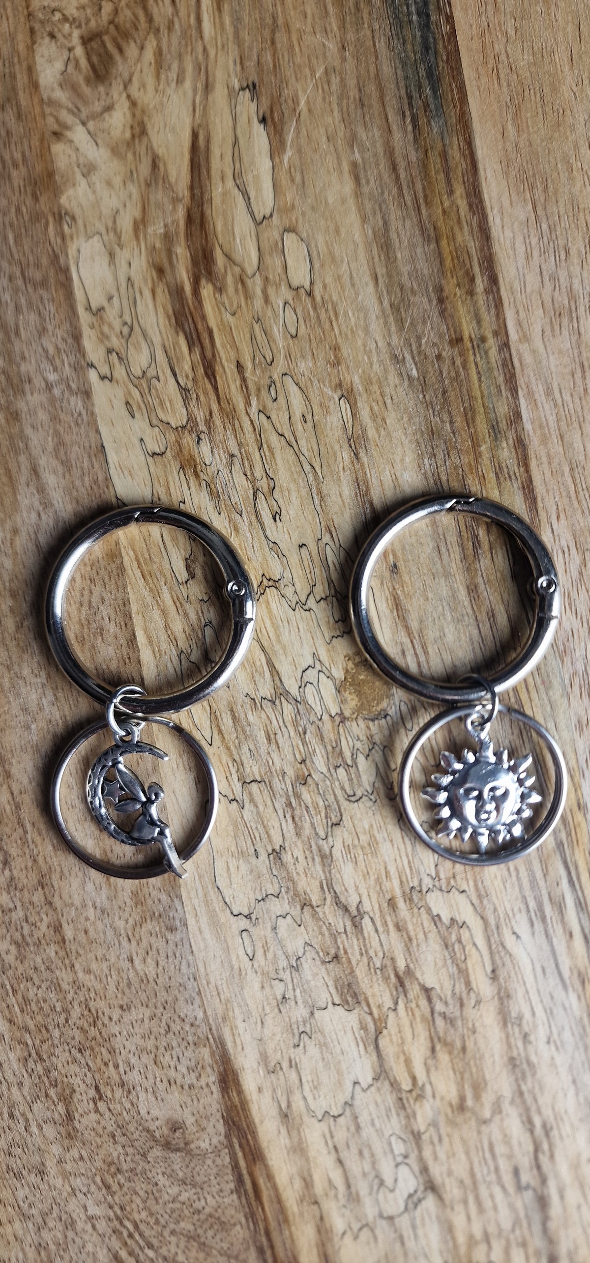 Bijoux simples sur brides arrière - Lune Fée & Soleil