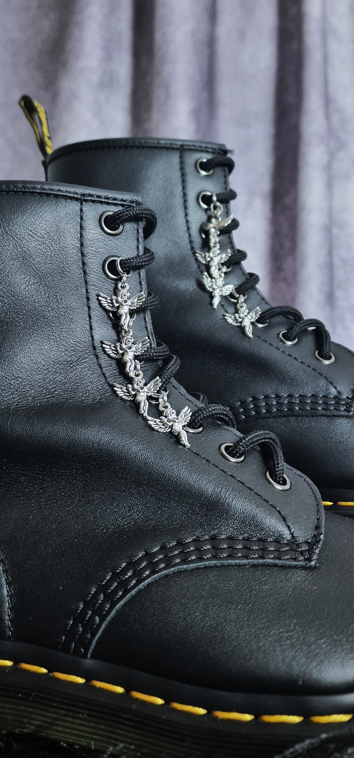 Bijoux simples sur lacets - Anges