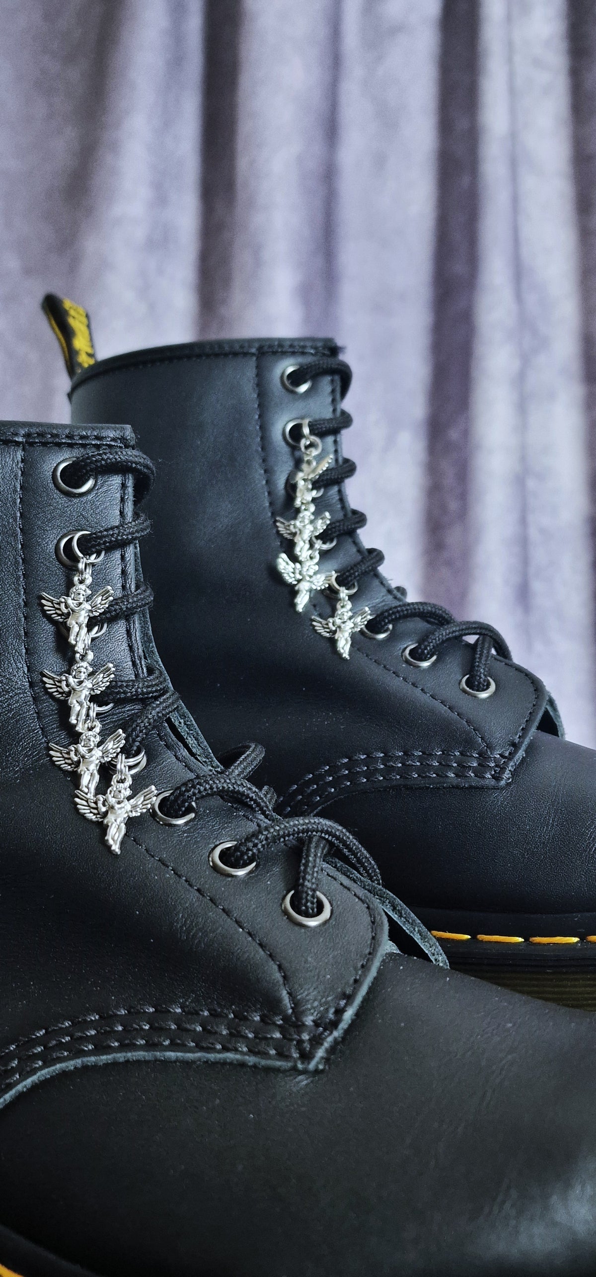 Bijoux simples sur lacets - Anges