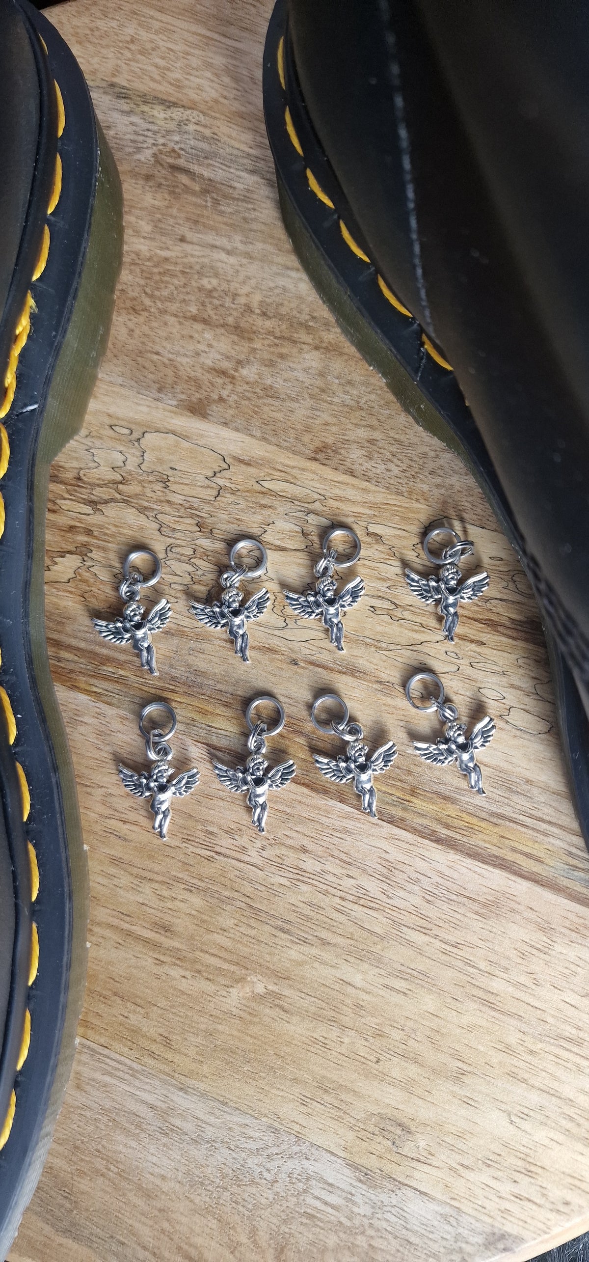 Bijoux simples sur lacets - Anges