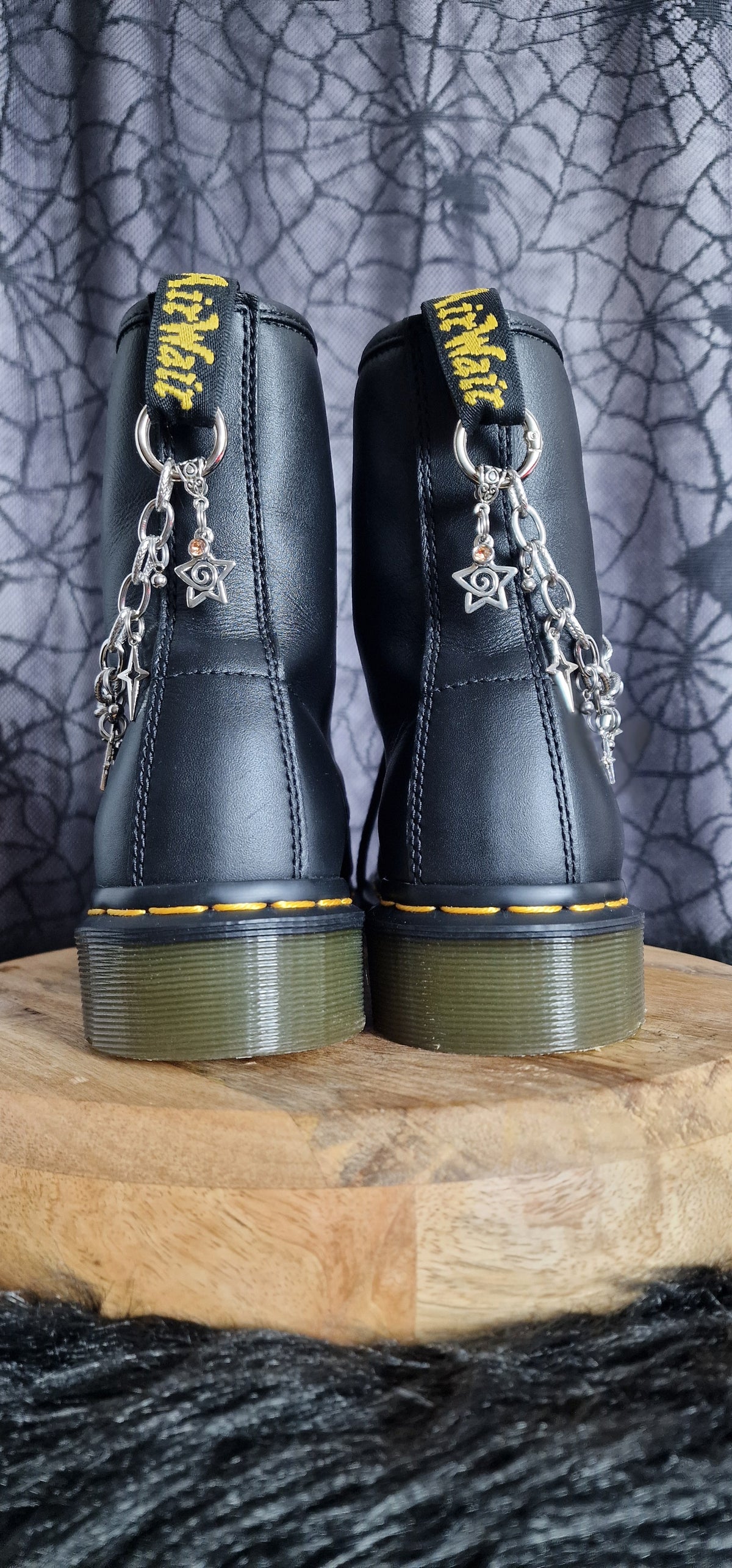 Bijoux chaînes sur brides arrière et lacets - Constellation Etoiles