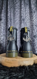 Bijoux chaînes sur brides arrière et lacets - Chauve-souris