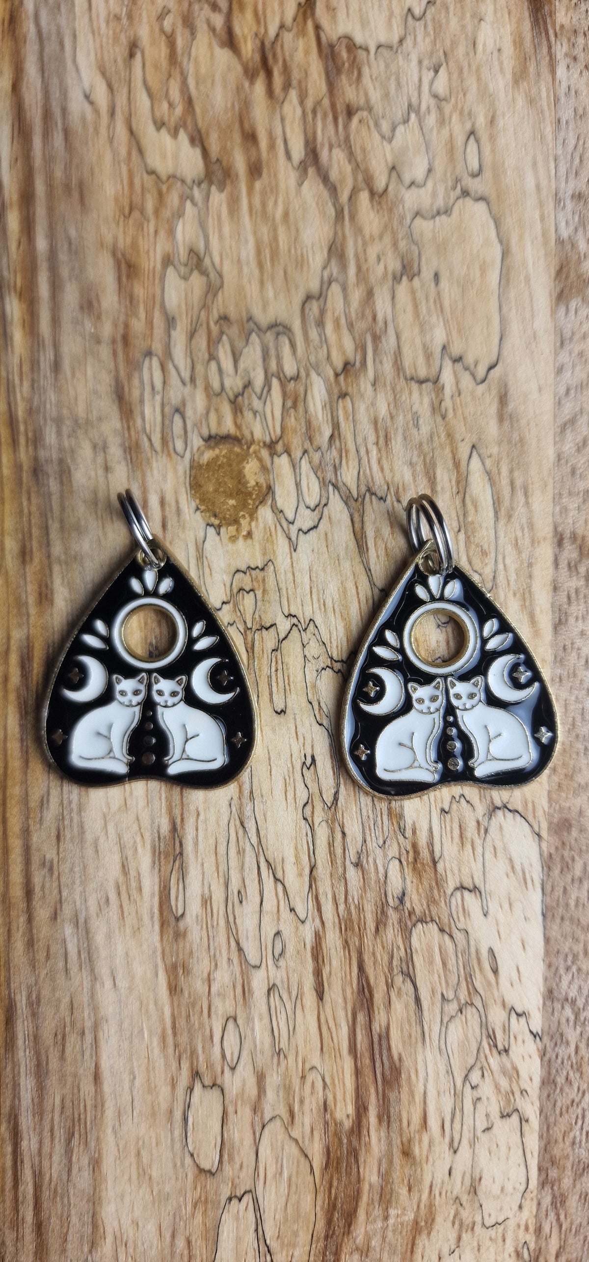 Bijoux simples sur lacets - Ouija, chats & lunes