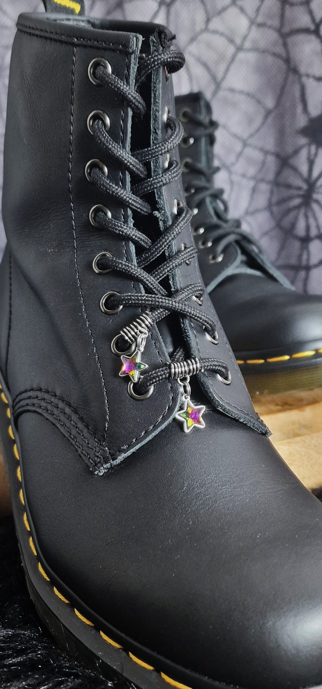 Bijoux simples sur lacets - Etoiles