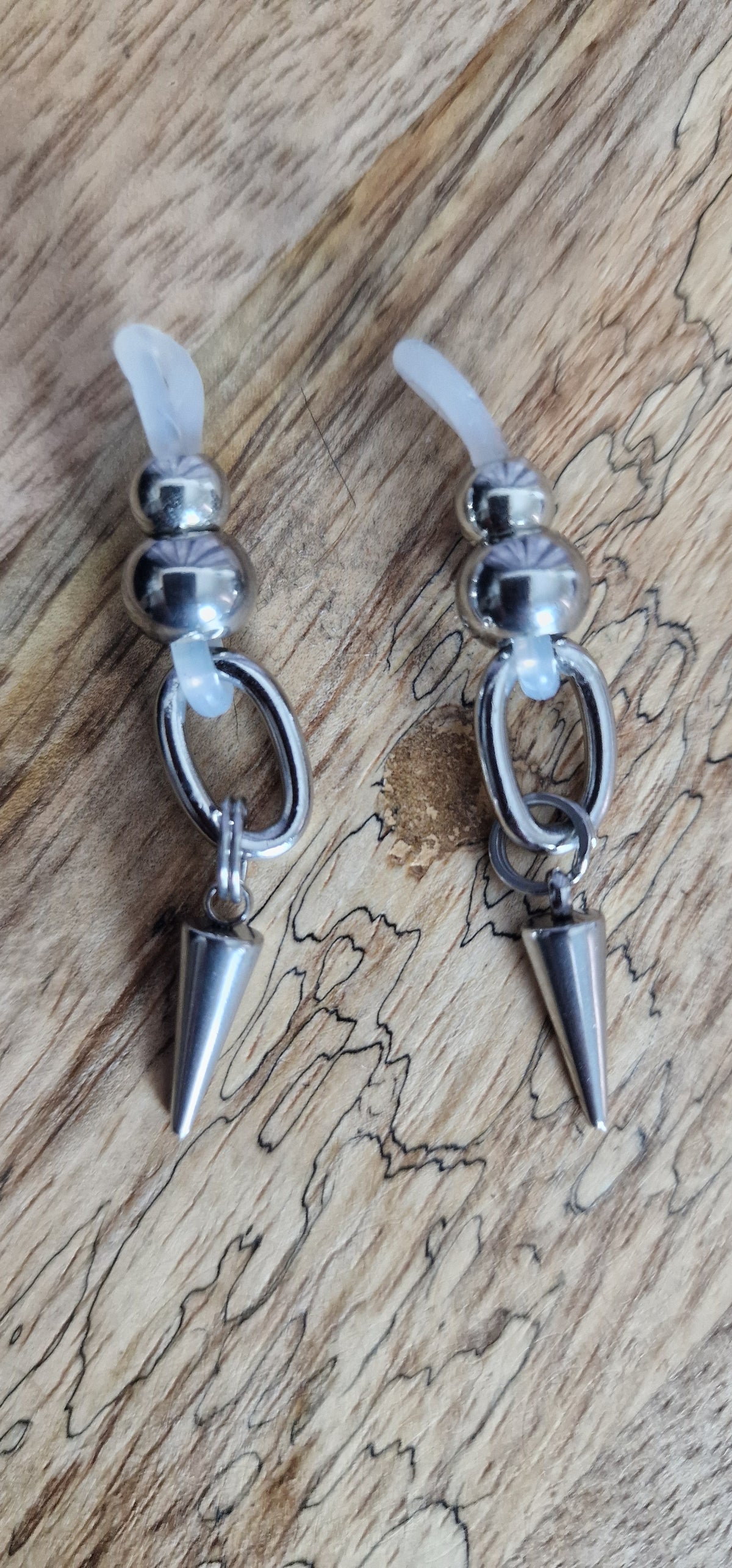 Bijoux simples de lunettes - Billes, maillon & Pic