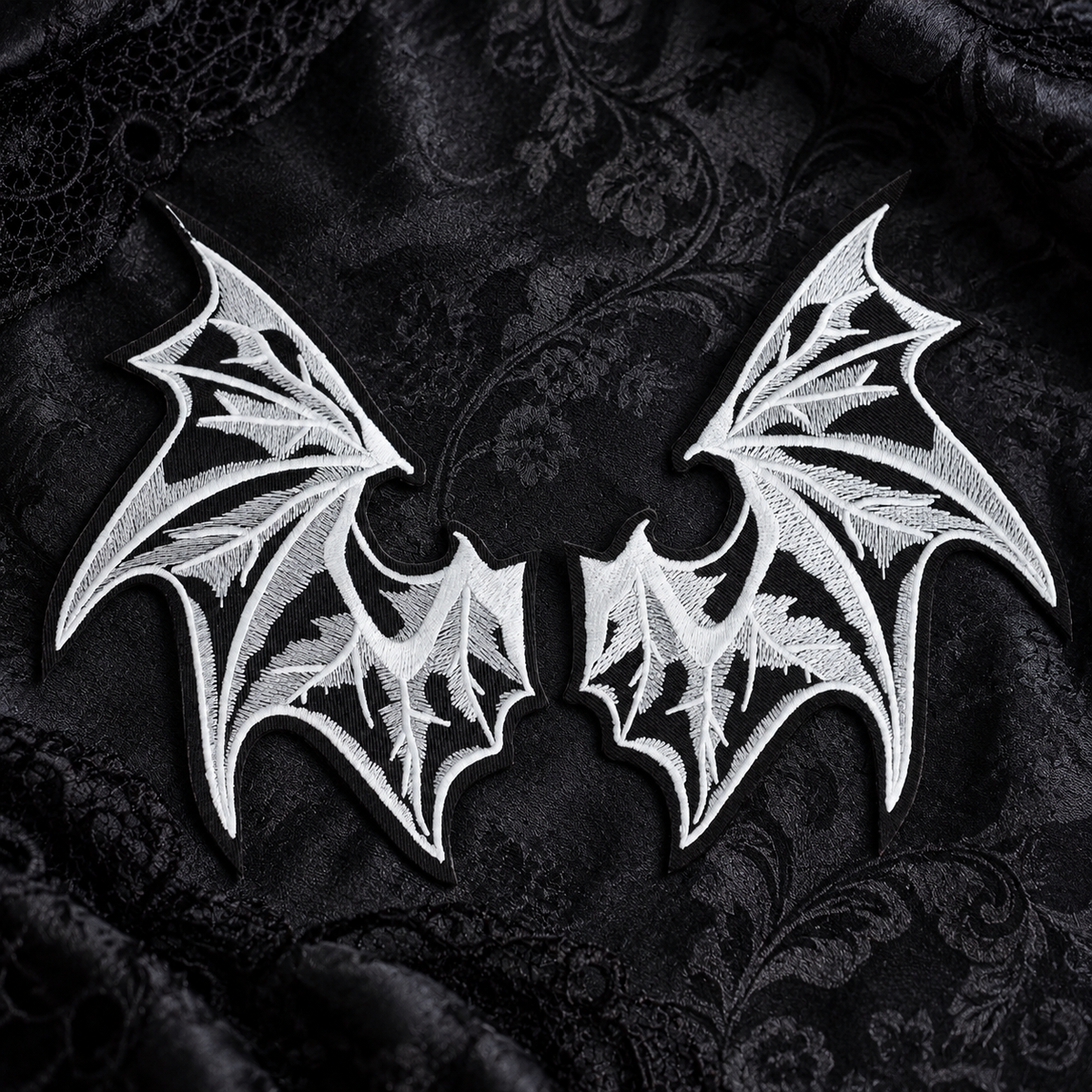 Patchs décoratifs - Ailes de chauve-souris