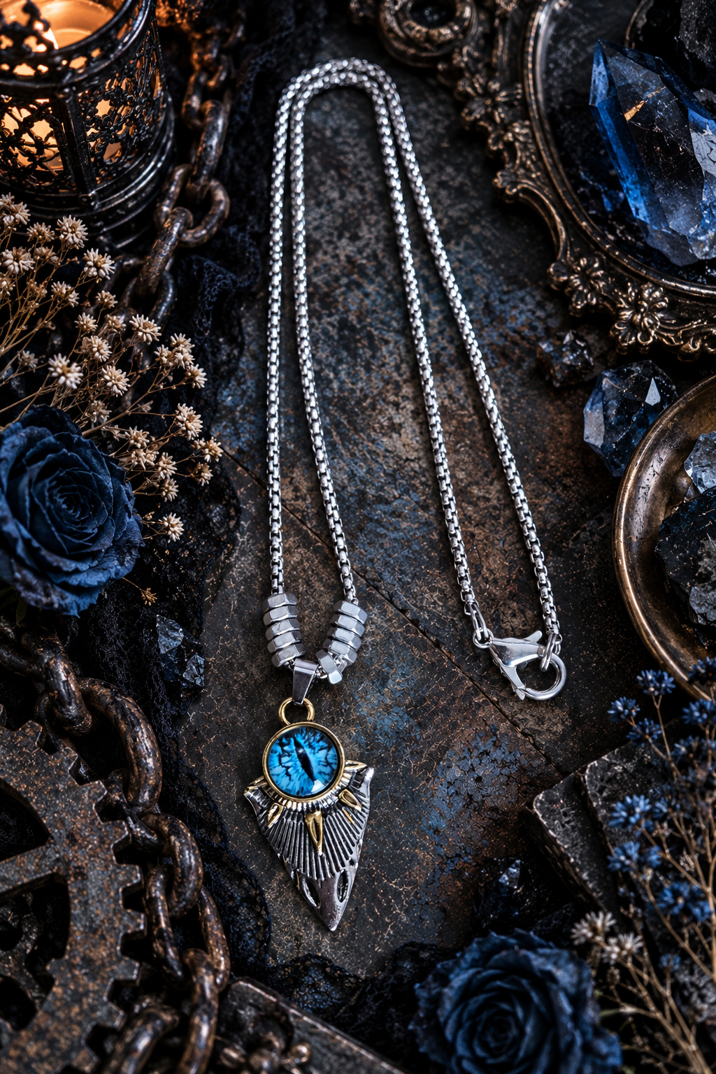 Collier - Oeil & écrous