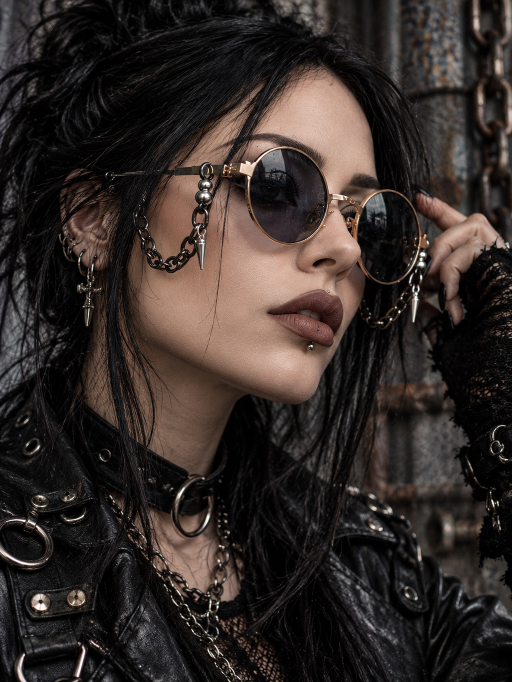 Bijoux simples de lunettes - Chainettes & pics